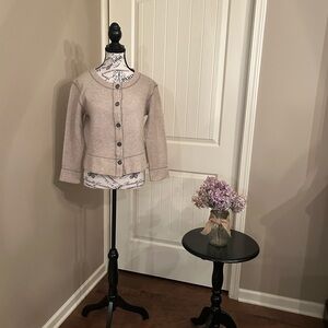 J. Jill Beige Women's Cardigan